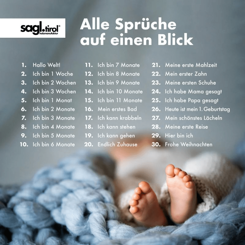 Meilensteine - Baby  Preis Sale